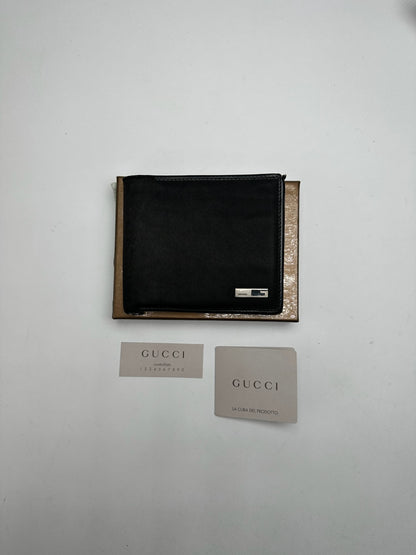 Vintage Gucci Flapable Wallet Black