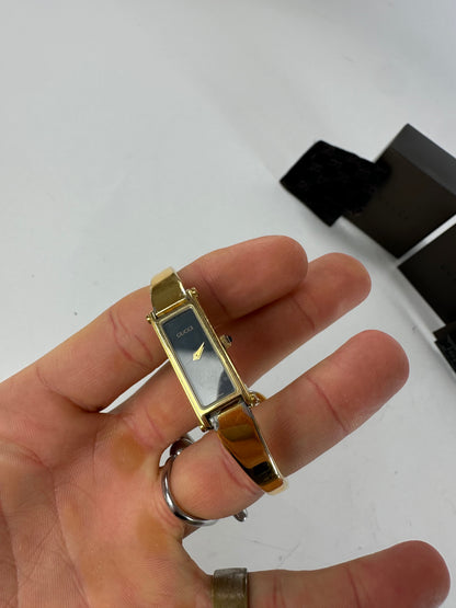 Vintage Gucci Horsebit Watch Golden