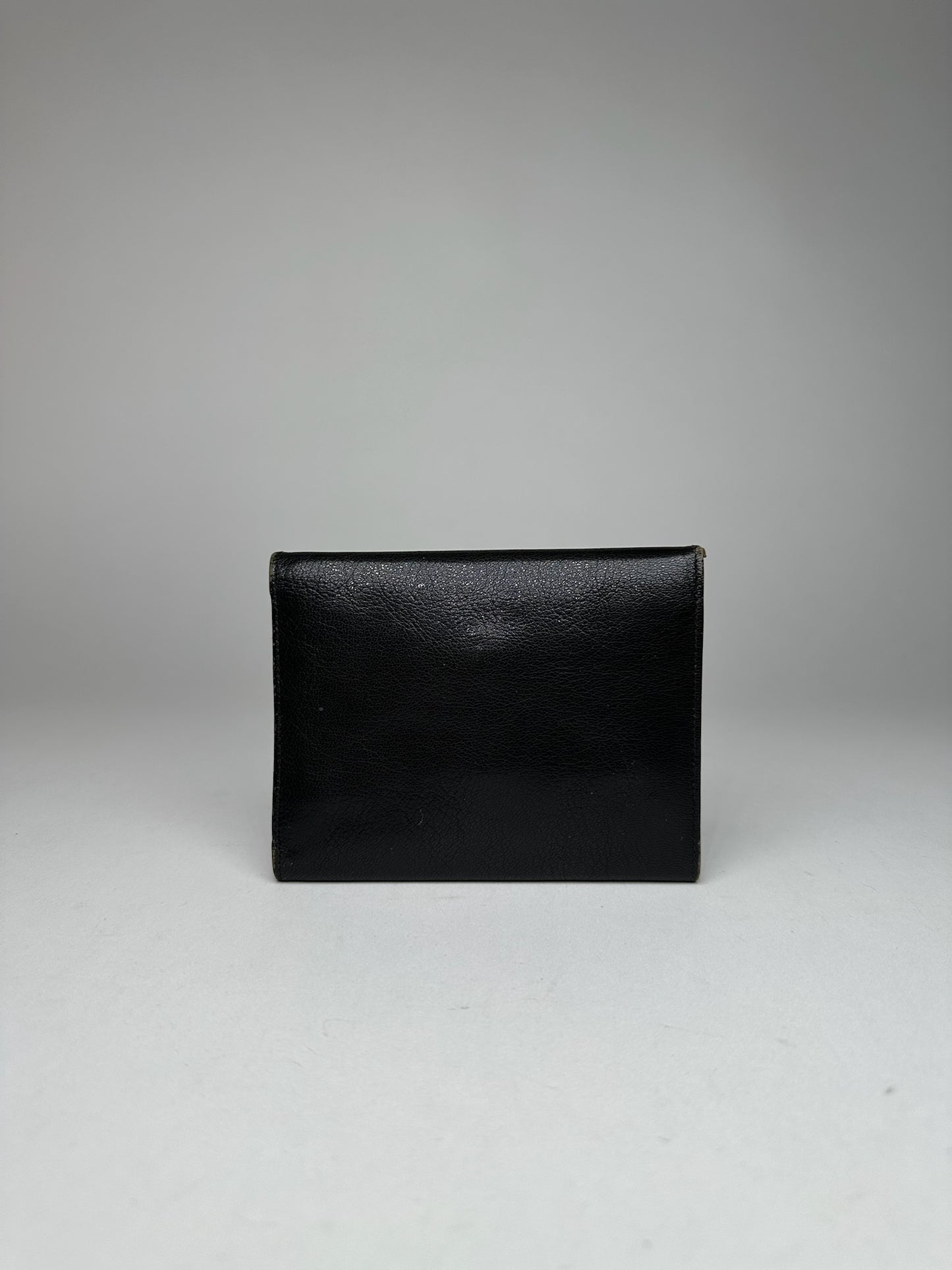 Vintage Celine Paris Leather Wallet black