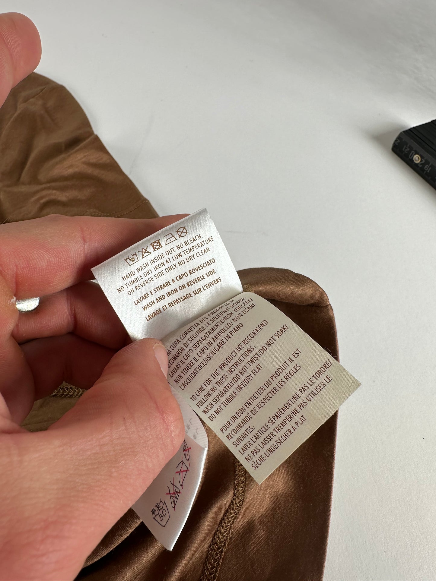 Vintage Gucci GG Shirt Brown M
