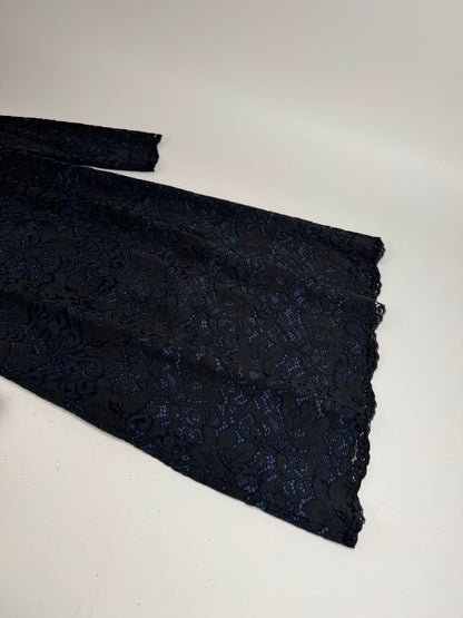 Vintage Courreges Dress Blue Black 38/M