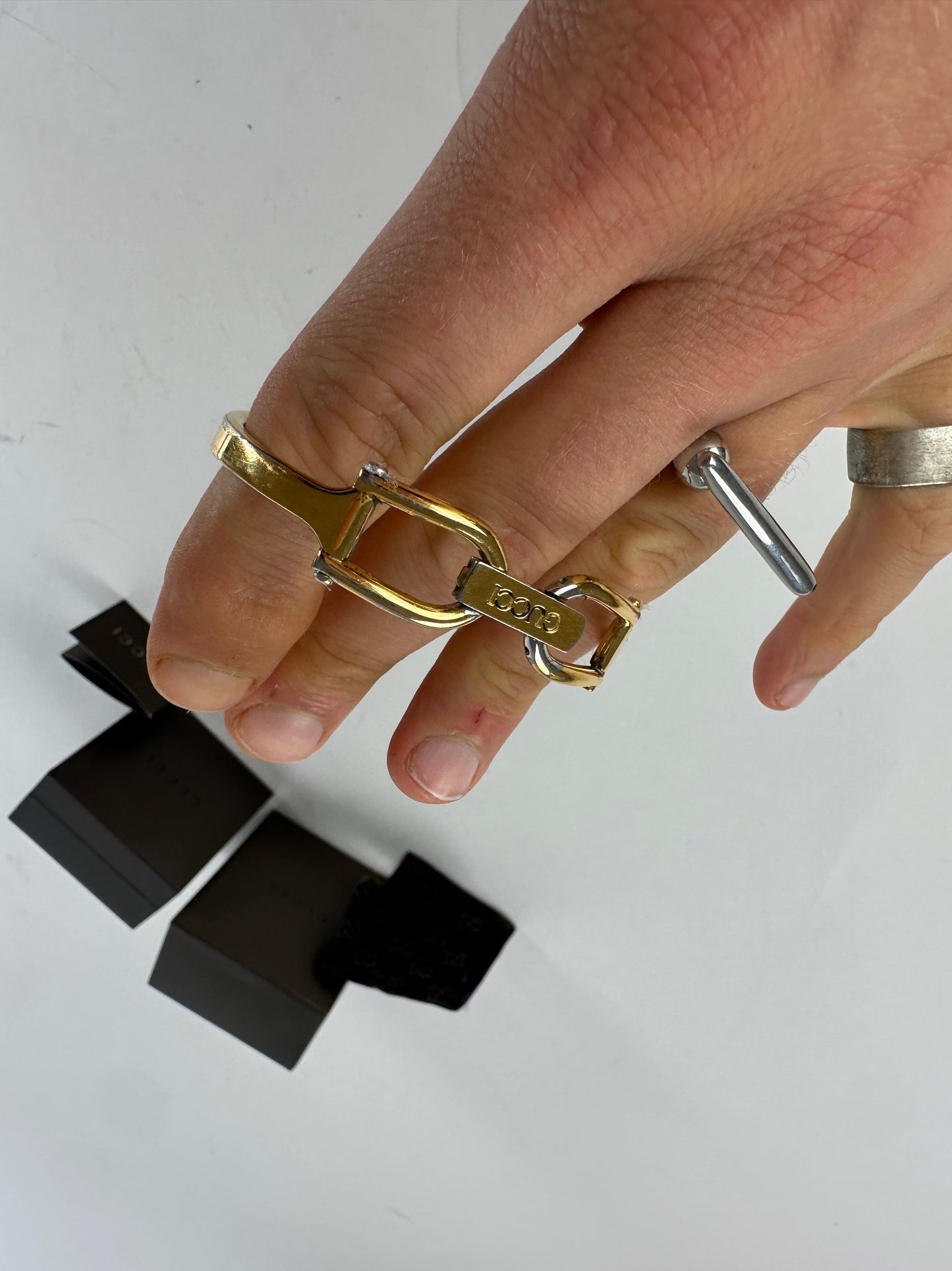 Vintage Gucci Horsebit Watch Golden