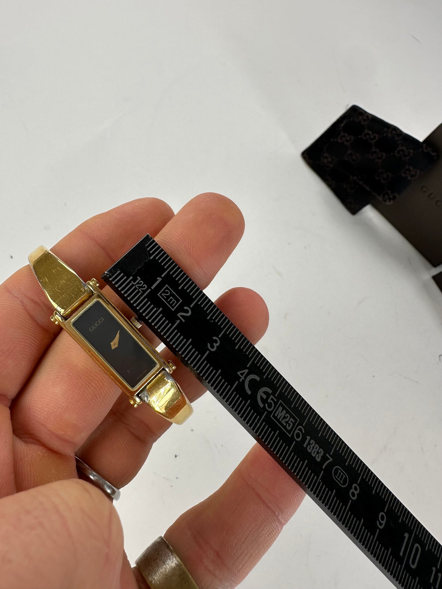 Vintage Gucci Horsebit Watch Golden