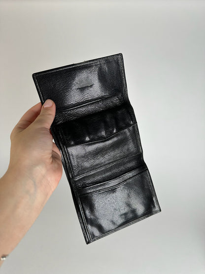 Vintage Celine Paris Leather Wallet black