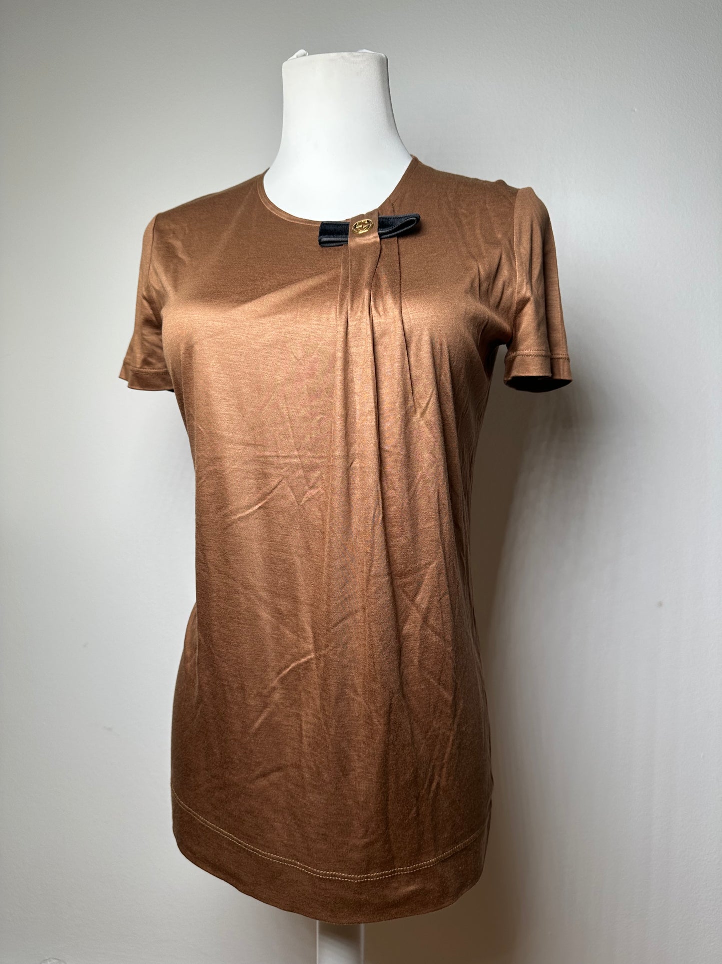 Vintage Gucci GG Shirt Brown M