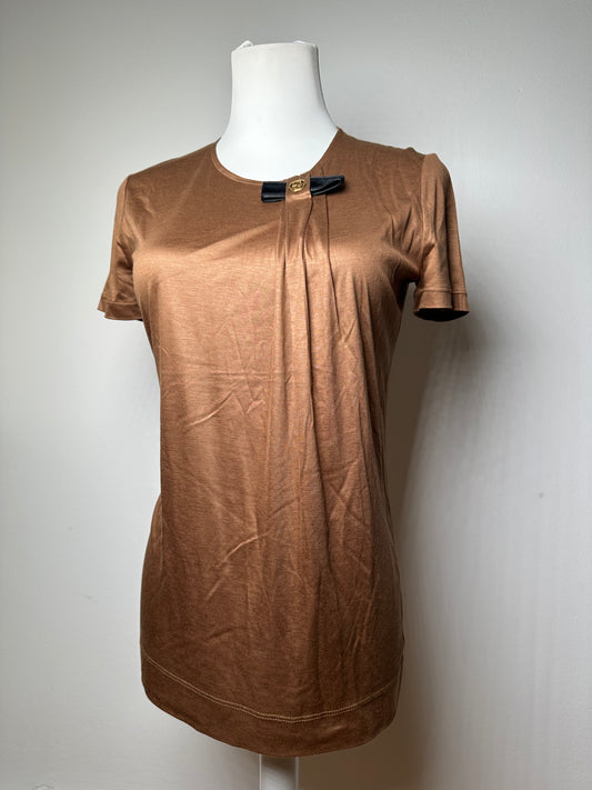 Vintage Gucci GG Shirt Brown M
