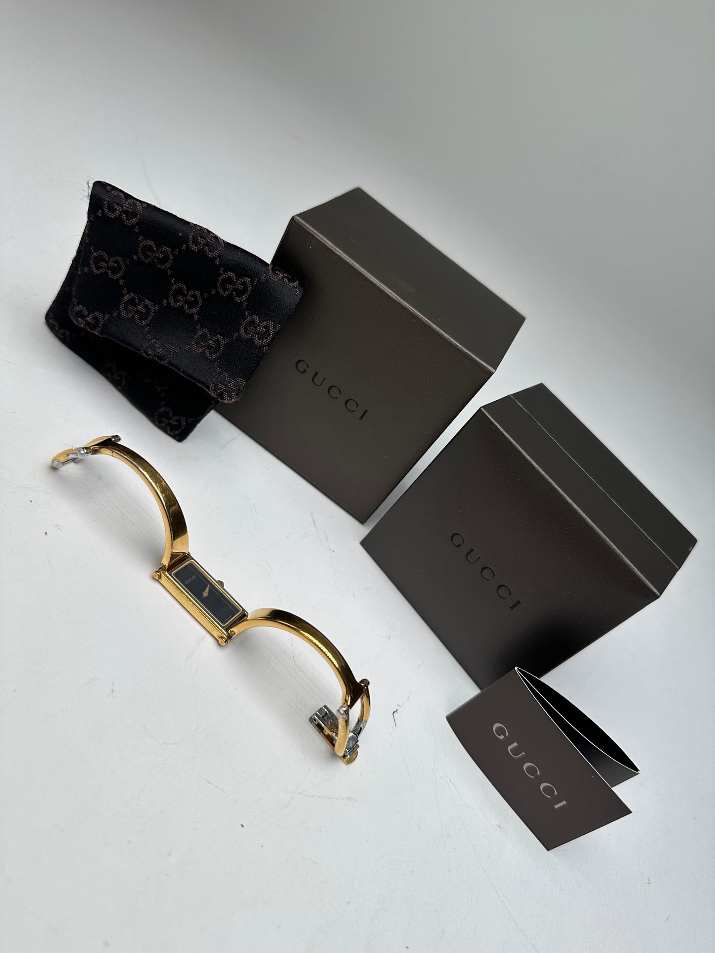 Vintage Gucci Horsebit Watch Golden