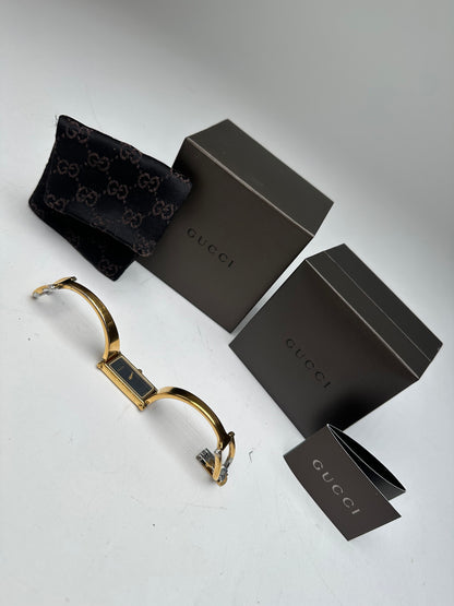 Vintage Gucci Horsebit Watch Golden