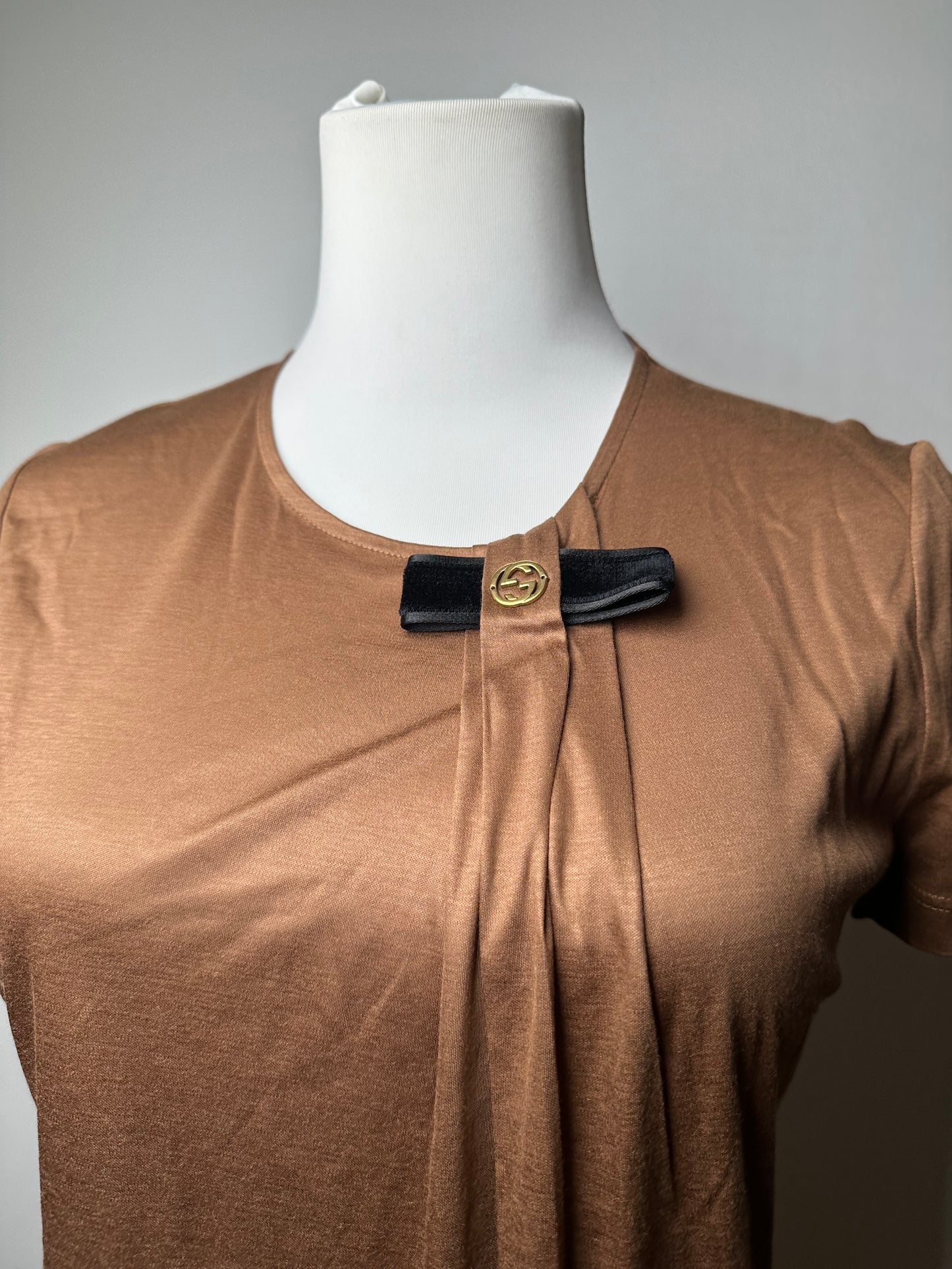 Vintage Gucci GG Shirt Brown M