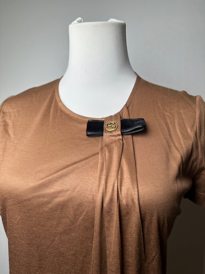 Vintage Gucci GG Shirt Brown M