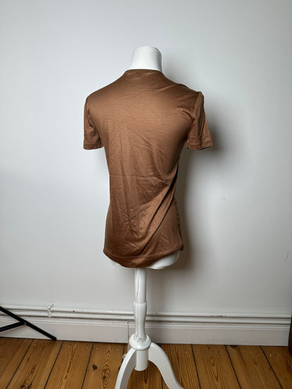 Vintage Gucci GG Shirt Brown M