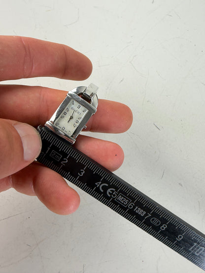 Vintage Gucci Stainless Steel Bracelet Watch Silver