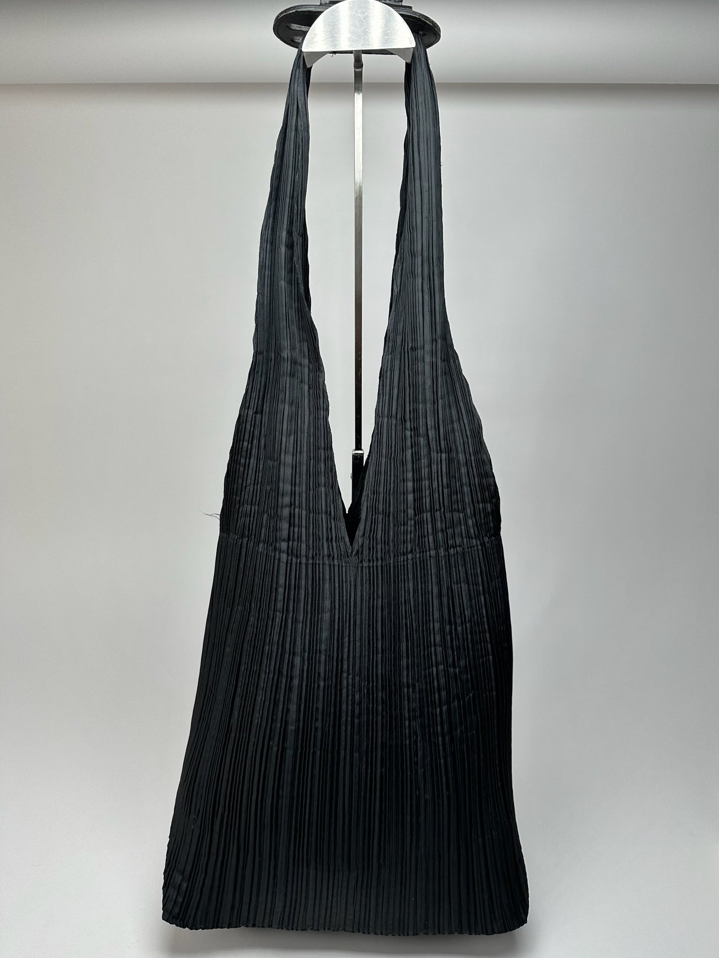 Vintage Issey Miyake Pleated Bag Black