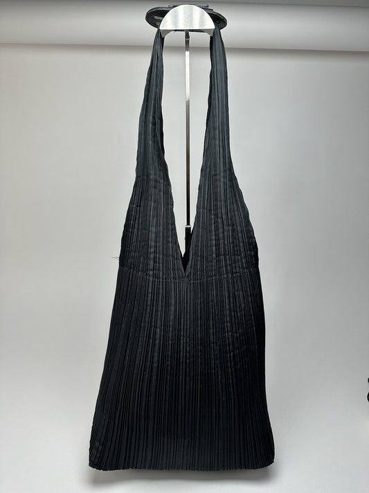 Vintage Issey Miyake Pleated Bag Black