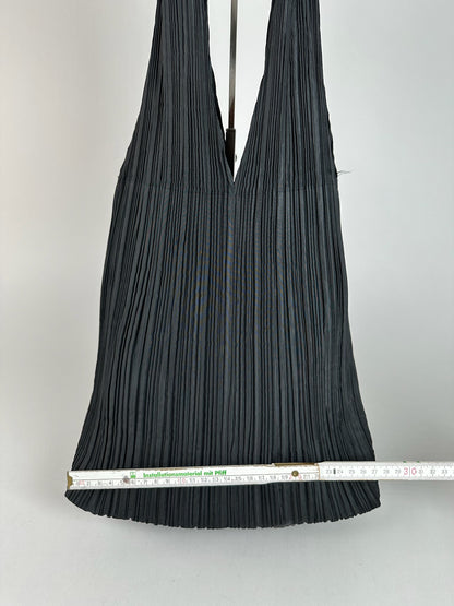 Vintage Issey Miyake Pleated Bag Black