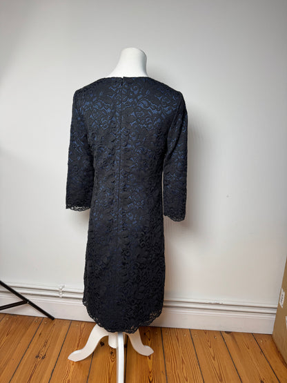 Vintage Courreges Dress Blue Black 38/M