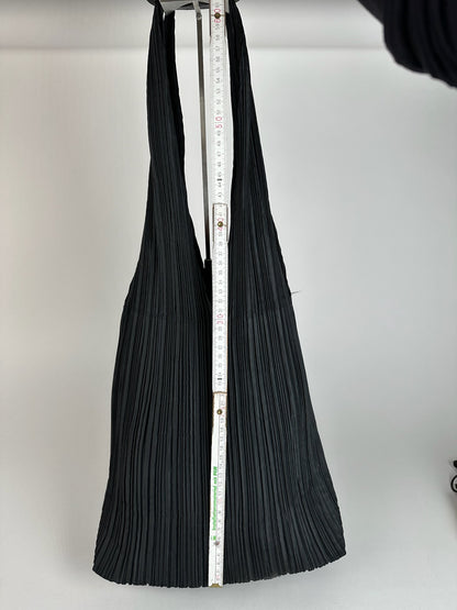 Vintage Issey Miyake Pleated Bag Black