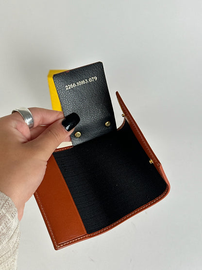 Vintage Fendi Roma Key Holder Brown