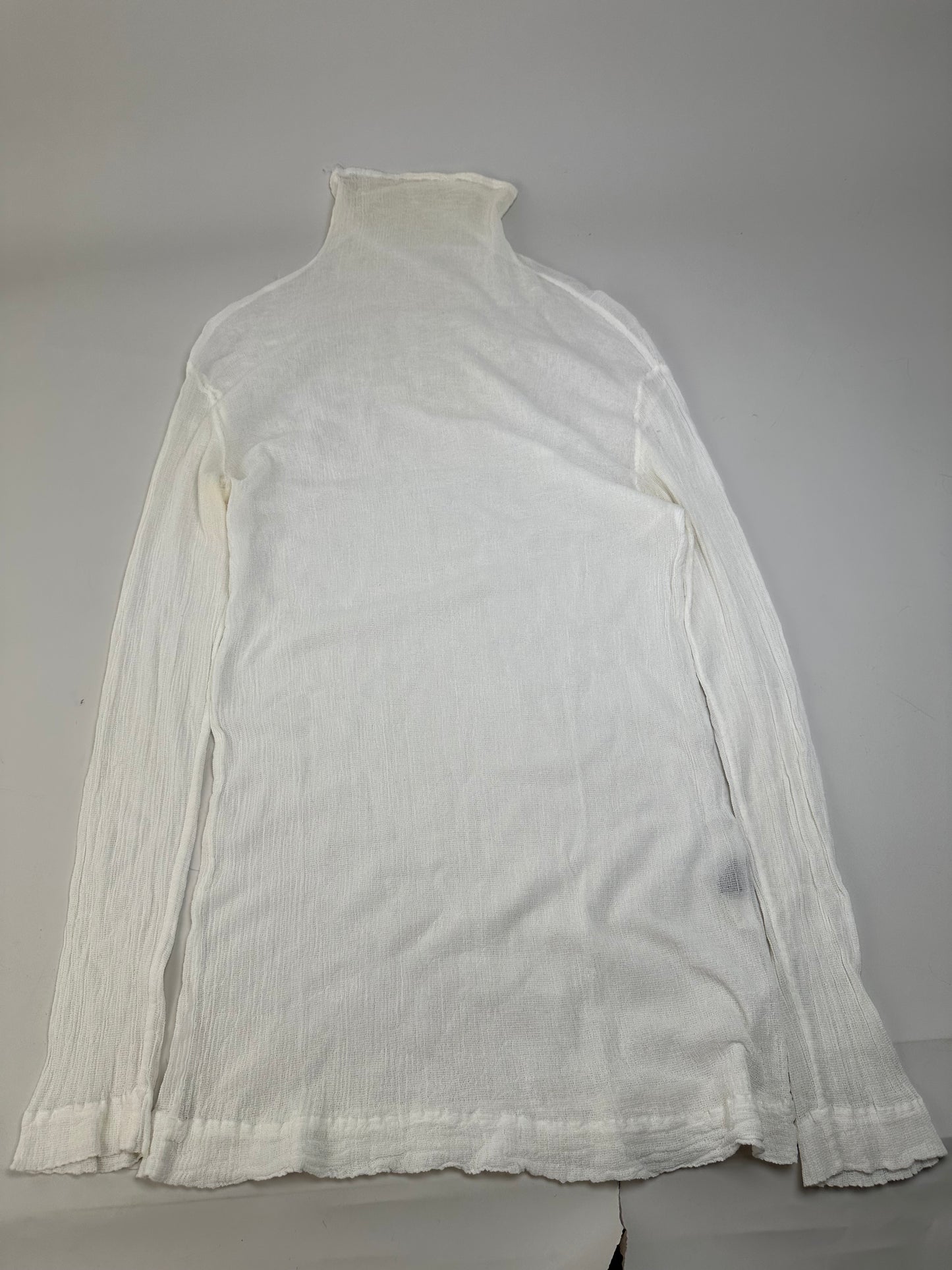 Vintage Issey Miyake Cotton Top White M