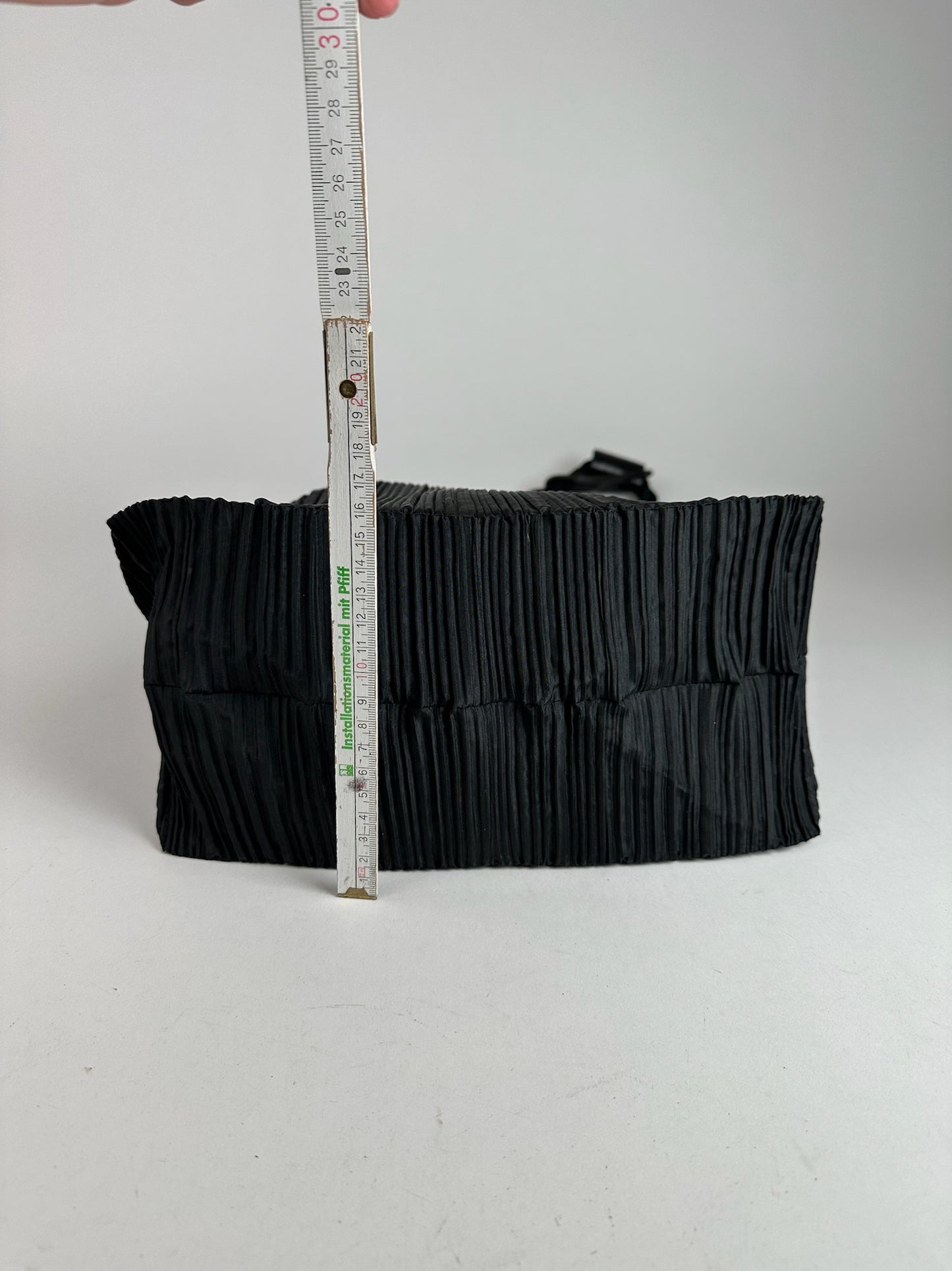 Vintage Issey Miyake Pleated Bag Black