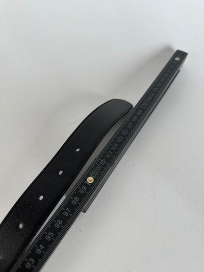 Givenchy Leather Belt Set Black New