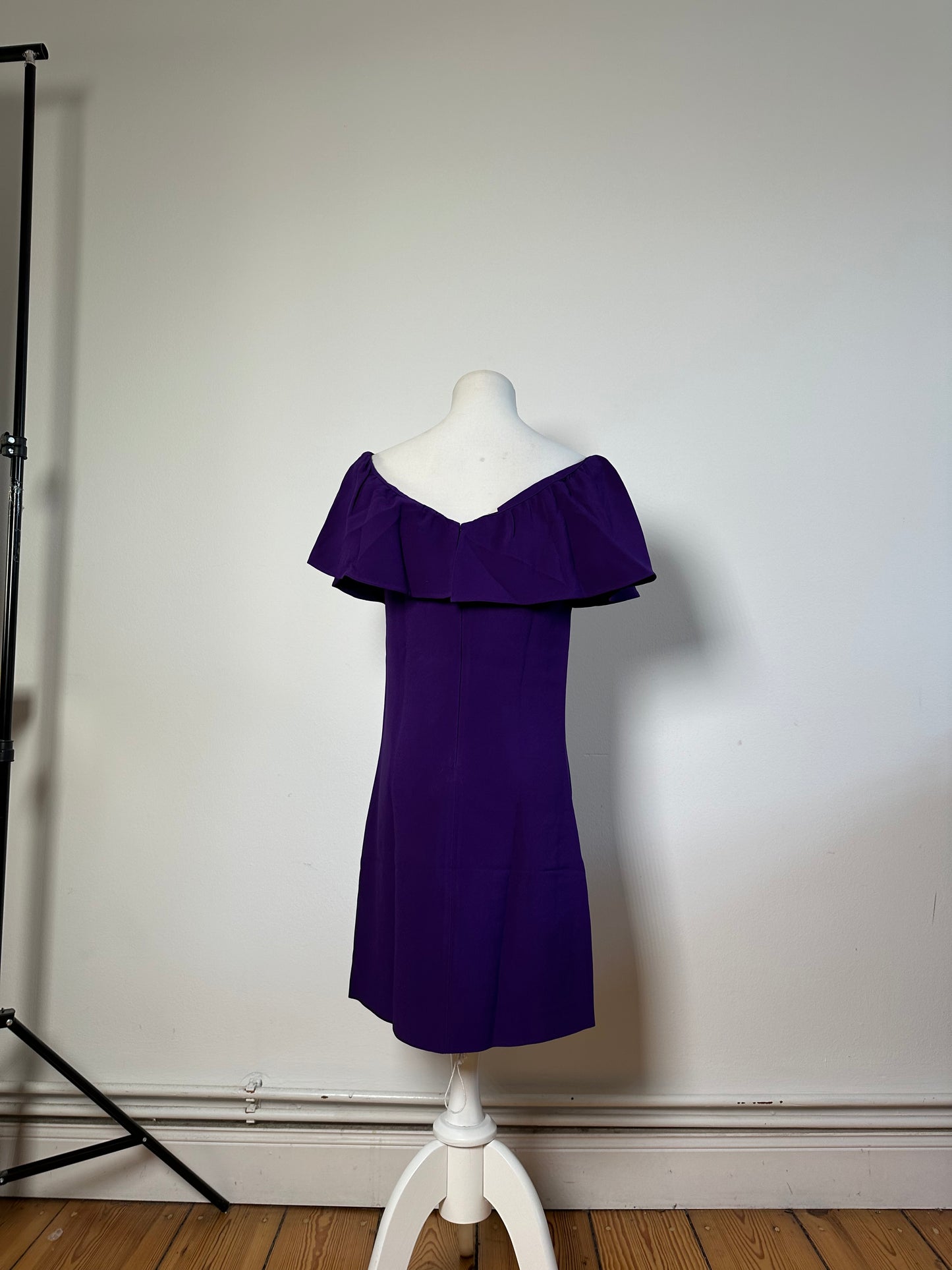 Vintage Miu Miu Cotton Dress Purple M