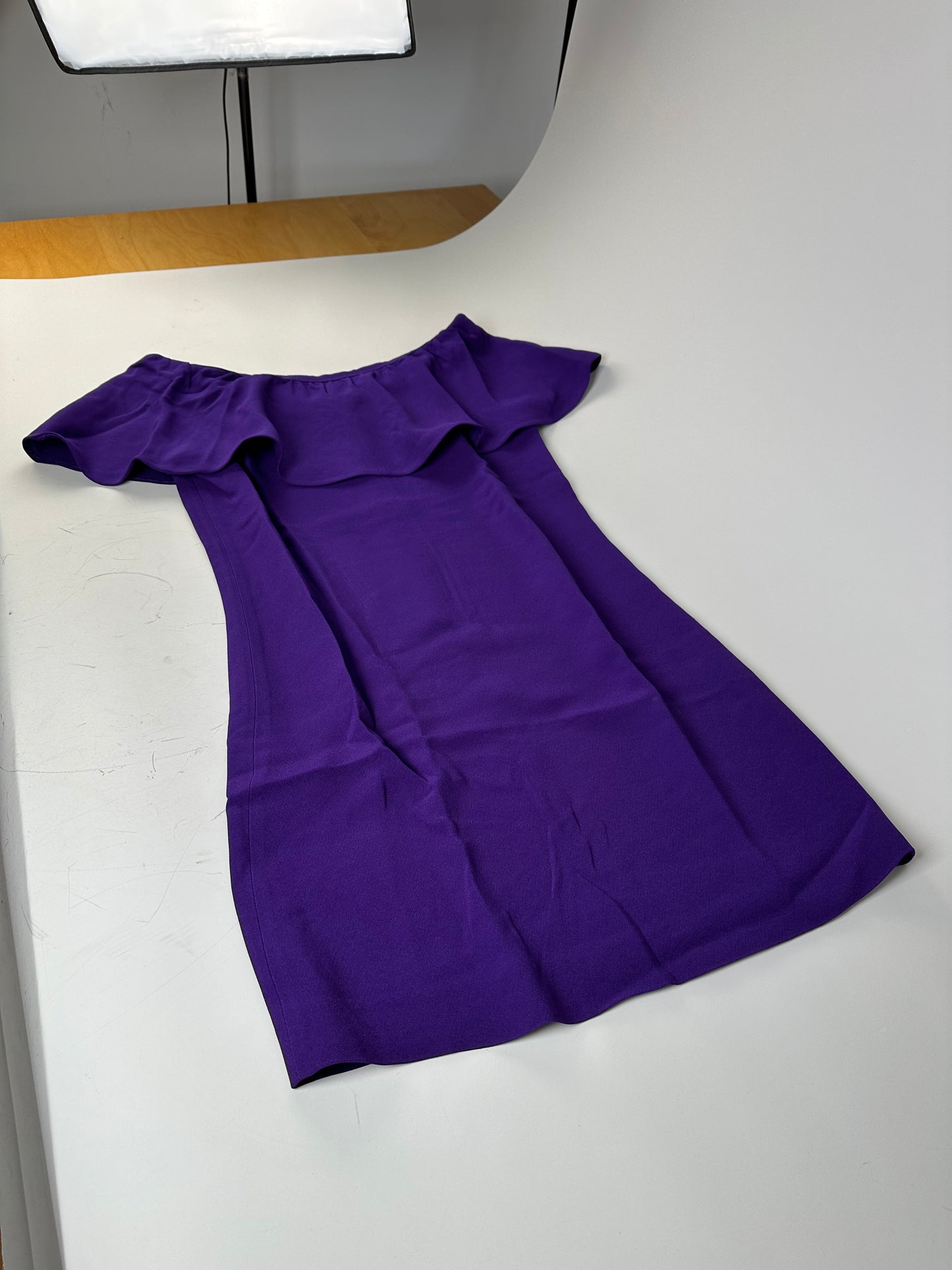 Vintage Miu Miu Cotton Dress Purple M