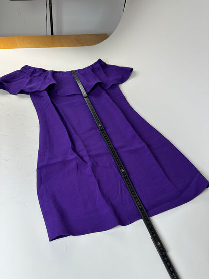Vintage Miu Miu Cotton Dress Purple M
