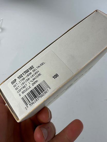 Givenchy Leather Belt Set Black New