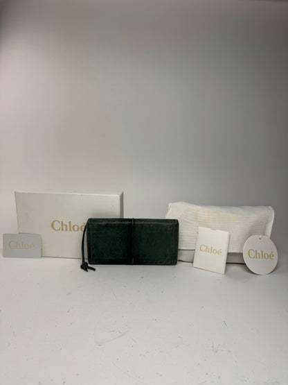 Vintage Chloe Paddington Leather wallet Blue