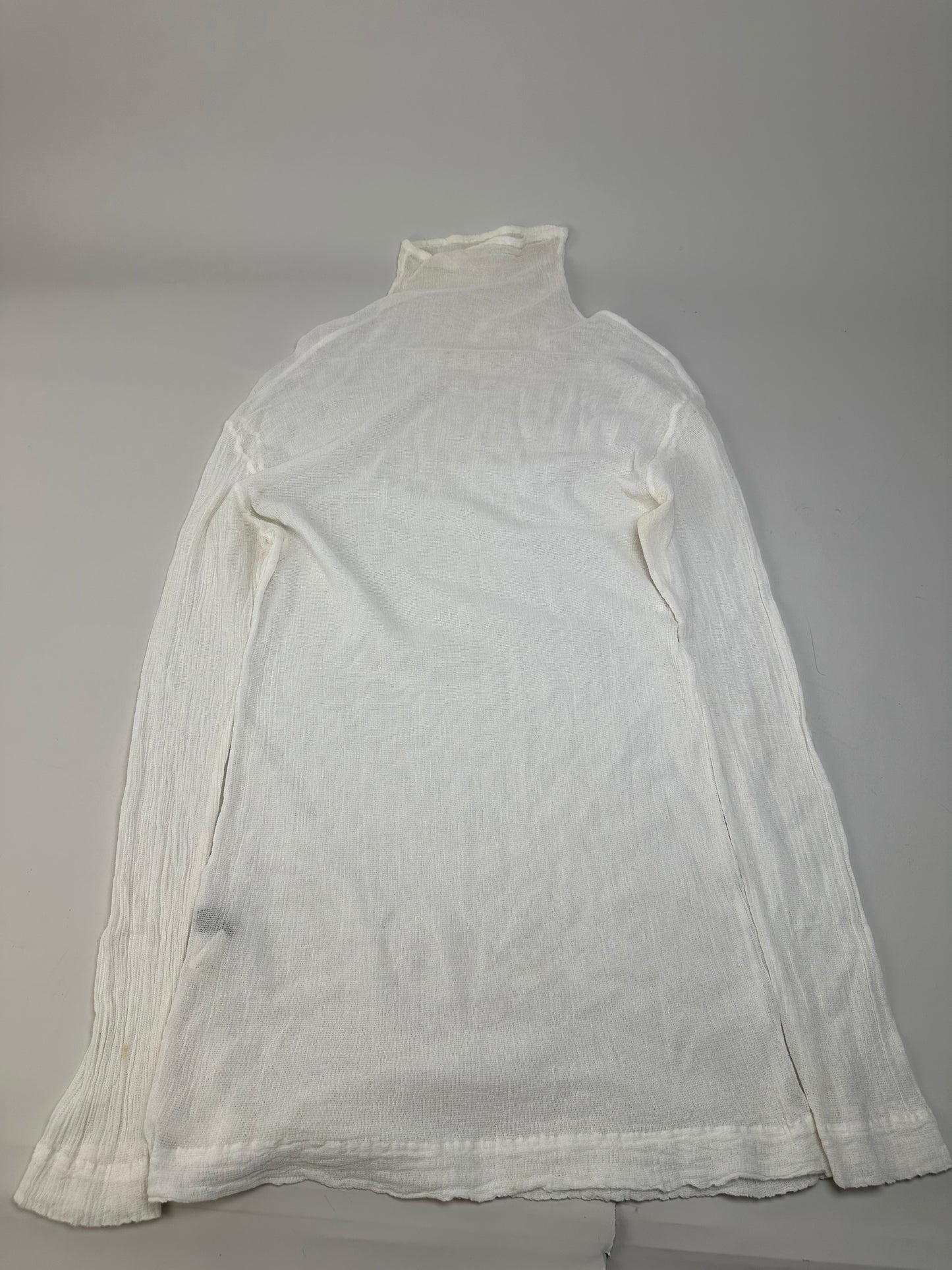 Vintage Issey Miyake Cotton Top White M