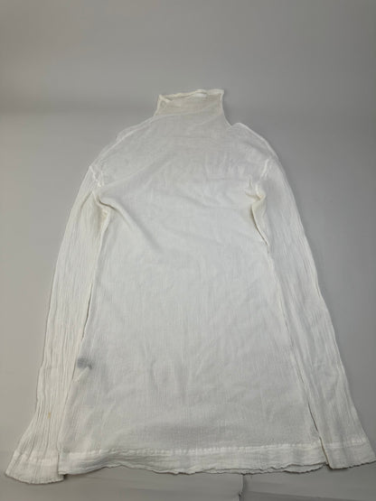 Vintage Issey Miyake Cotton Top White M