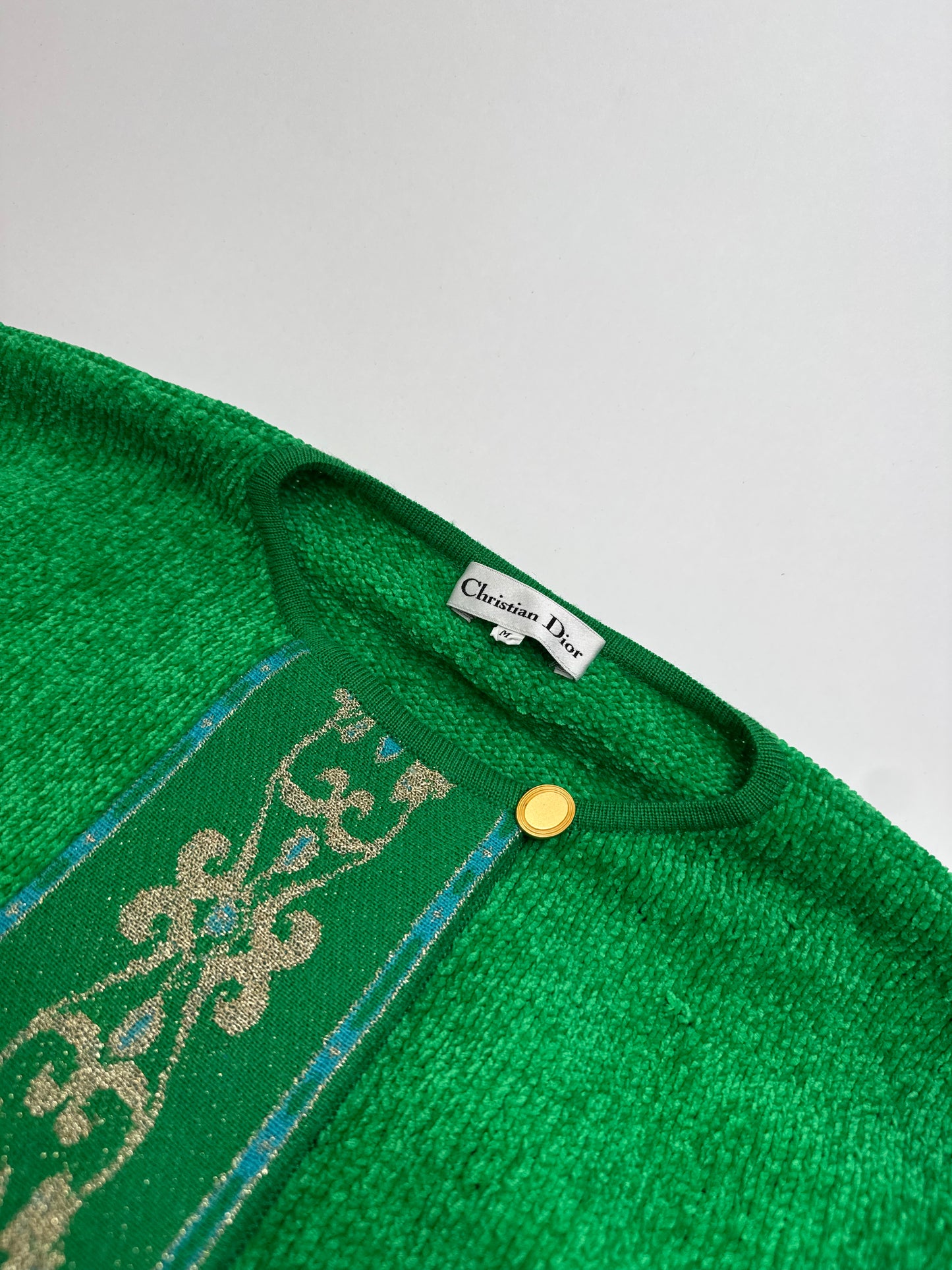 Vintage Dior dress green M/L