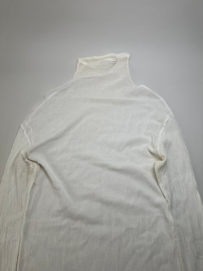 Vintage Issey Miyake Cotton Top White M