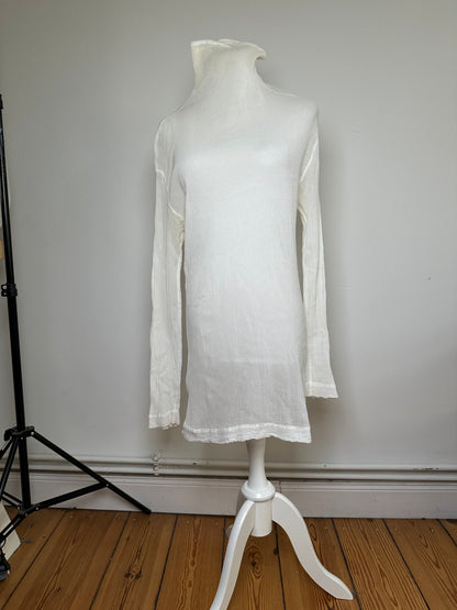 Vintage Issey Miyake Cotton Top White M