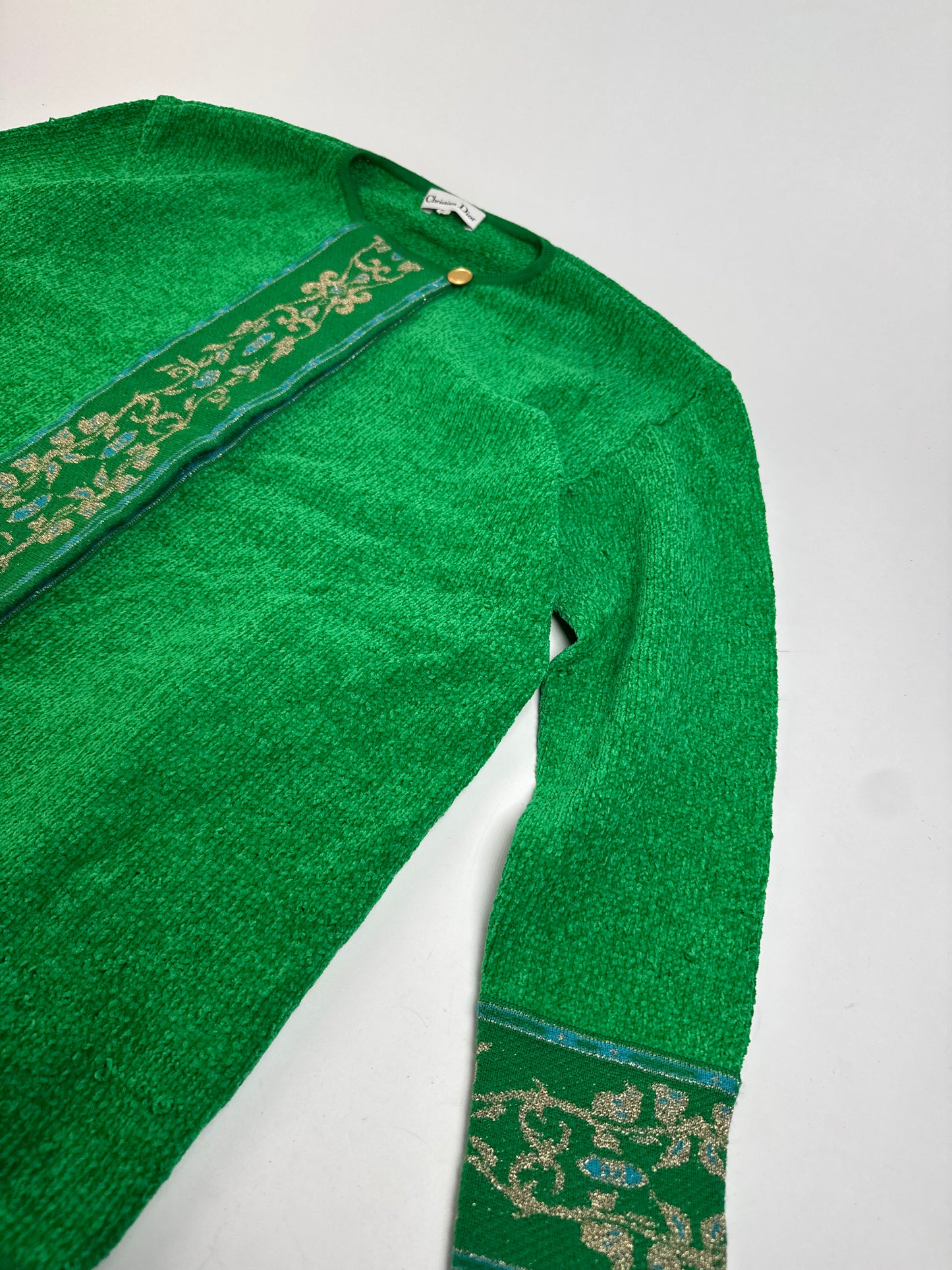 Vintage Dior dress green M/L