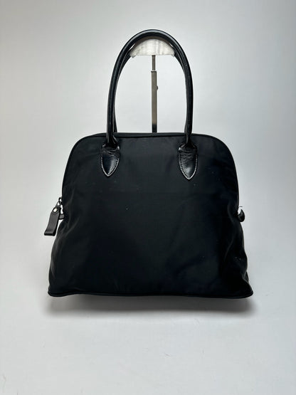Sac vintage en toile Yohji Yamamoto noir