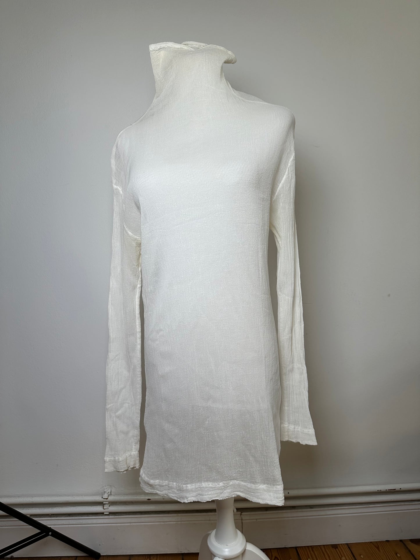 Vintage Issey Miyake Cotton Top White M