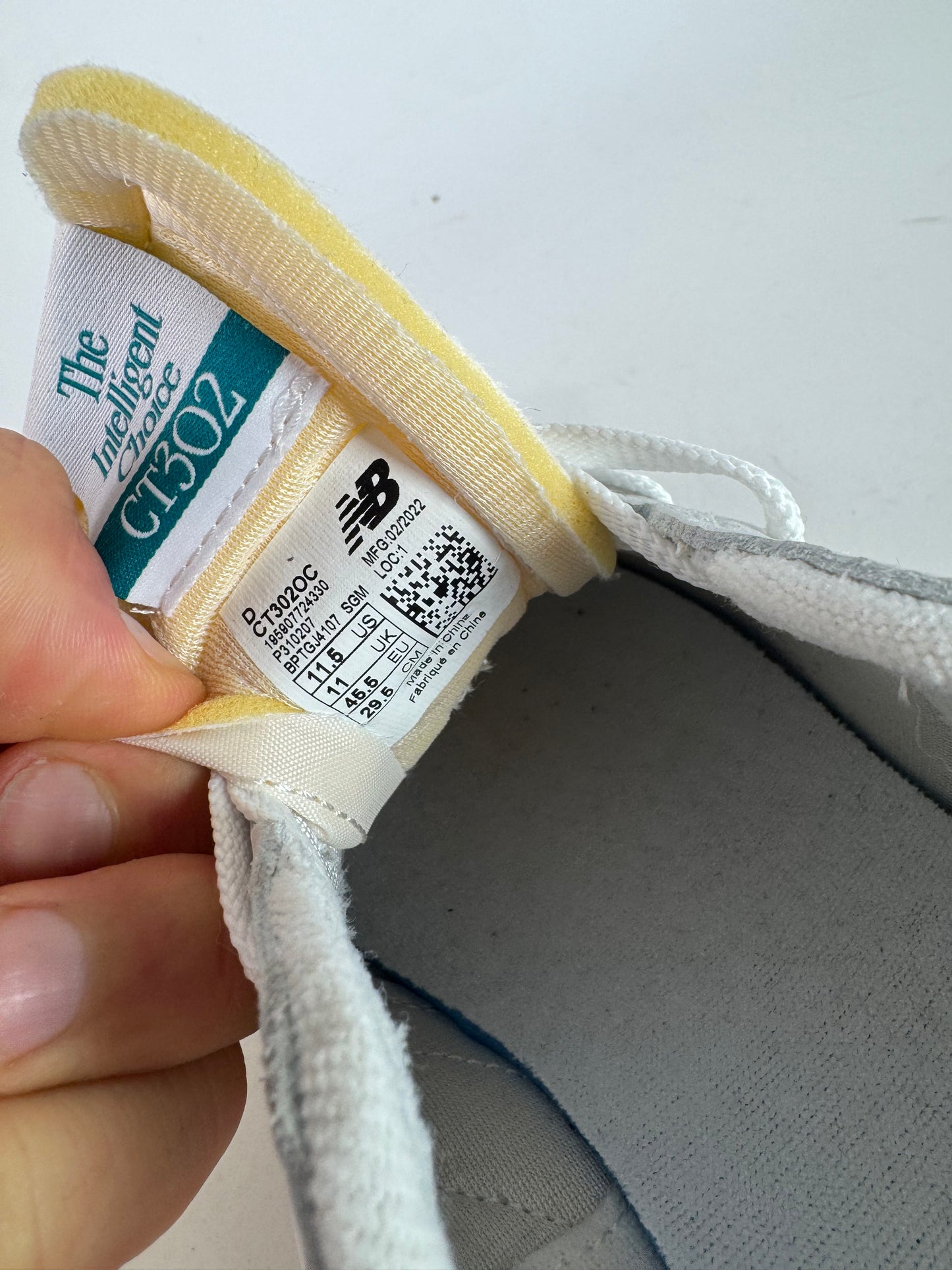 New Balance Sneaker White New with tag EU45,5