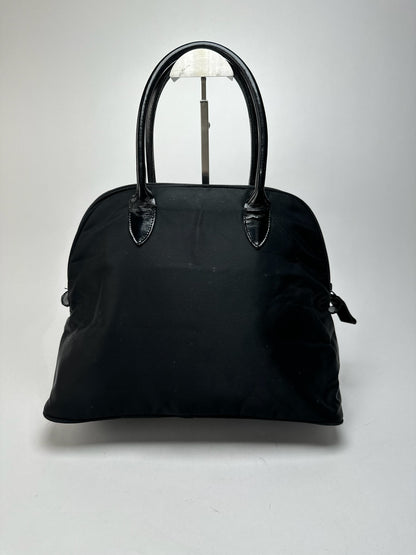 Sac vintage en toile Yohji Yamamoto noir