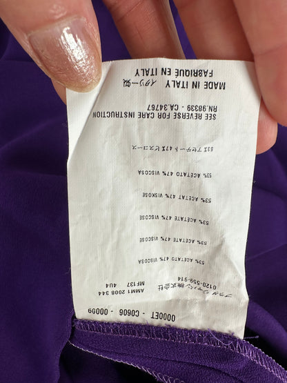 Vintage Miu Miu Cotton Dress Purple M