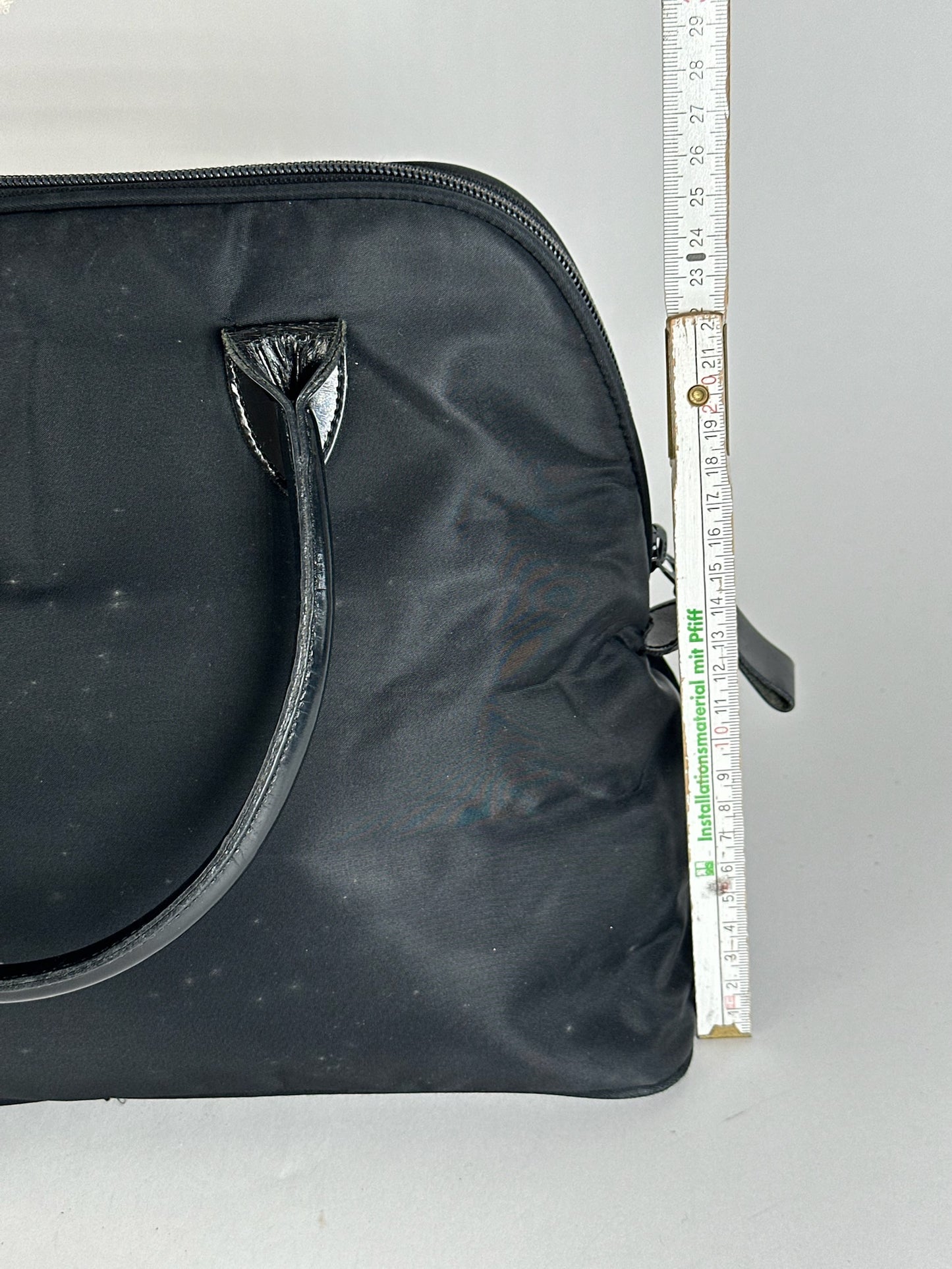 Sac vintage en toile Yohji Yamamoto noir