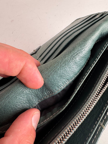 Vintage Chloe Paddington Leather wallet Blue