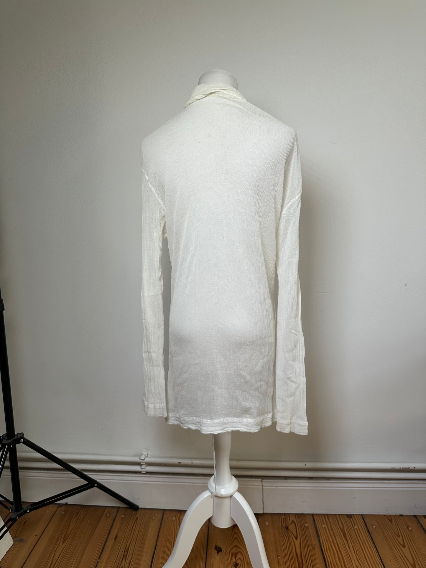 Vintage Issey Miyake Cotton Top White M