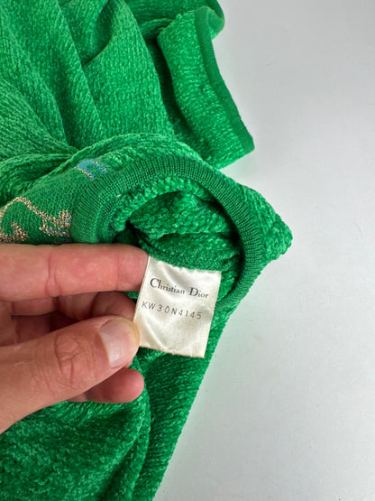 Vintage Dior dress green M/L