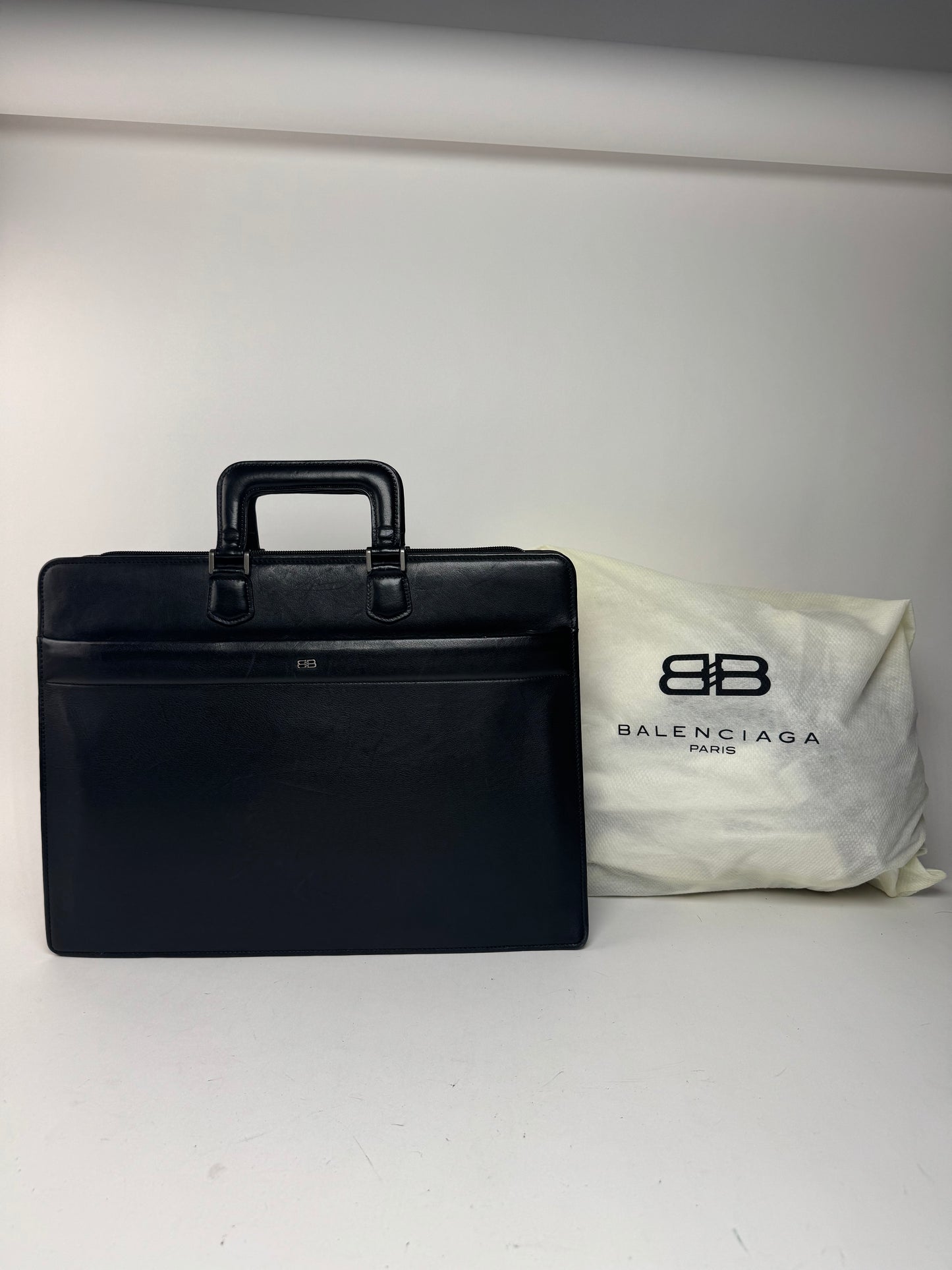 Sac Balenciaga vintage en cuir noir