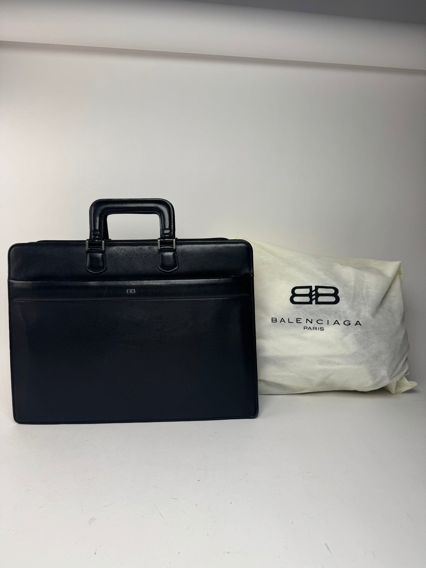 Sac Balenciaga vintage en cuir noir