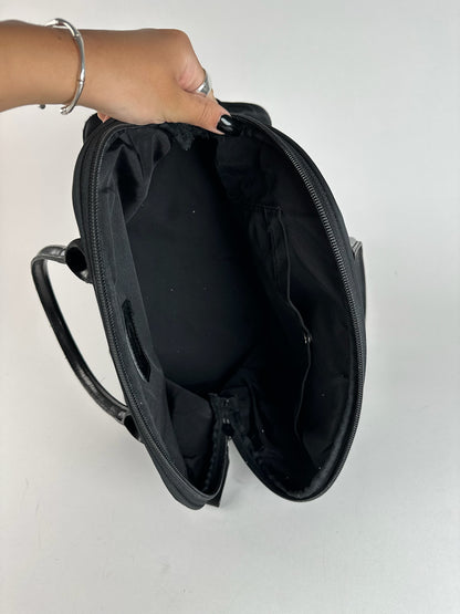 Sac vintage en toile Yohji Yamamoto noir
