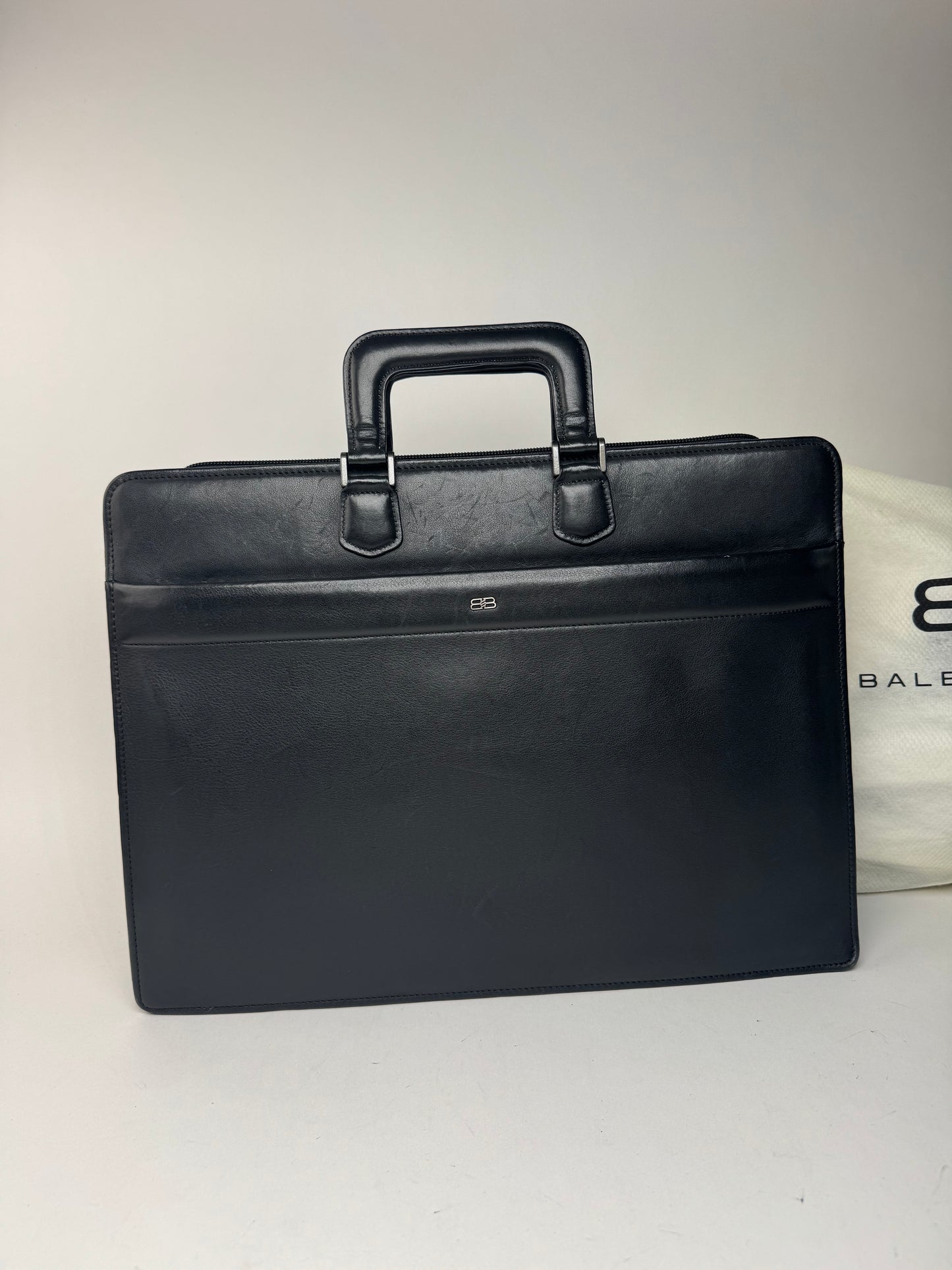 Sac Balenciaga vintage en cuir noir