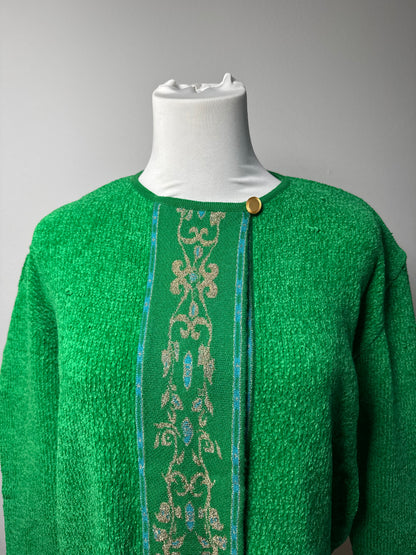 Vintage Dior dress green M/L